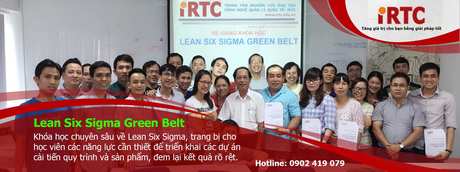 Khóa học Lean Six Sigma Green belt