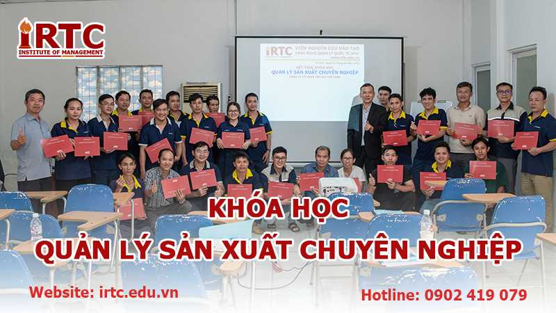 KHÓA HỌC QUẢN LÝ SẢN XUẤT CHUYÊN NGHIỆP 