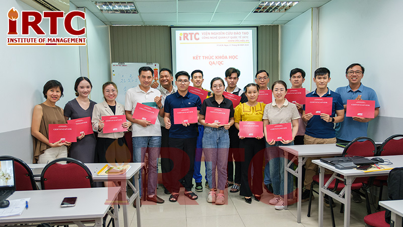 kết thúc khóa học QAQC