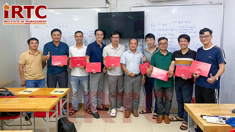 Kết thúc khóa học quản lý dự án
