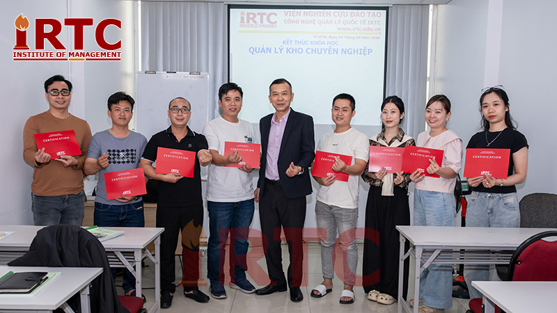 Kết thúc khóa học Quản Lý Kho